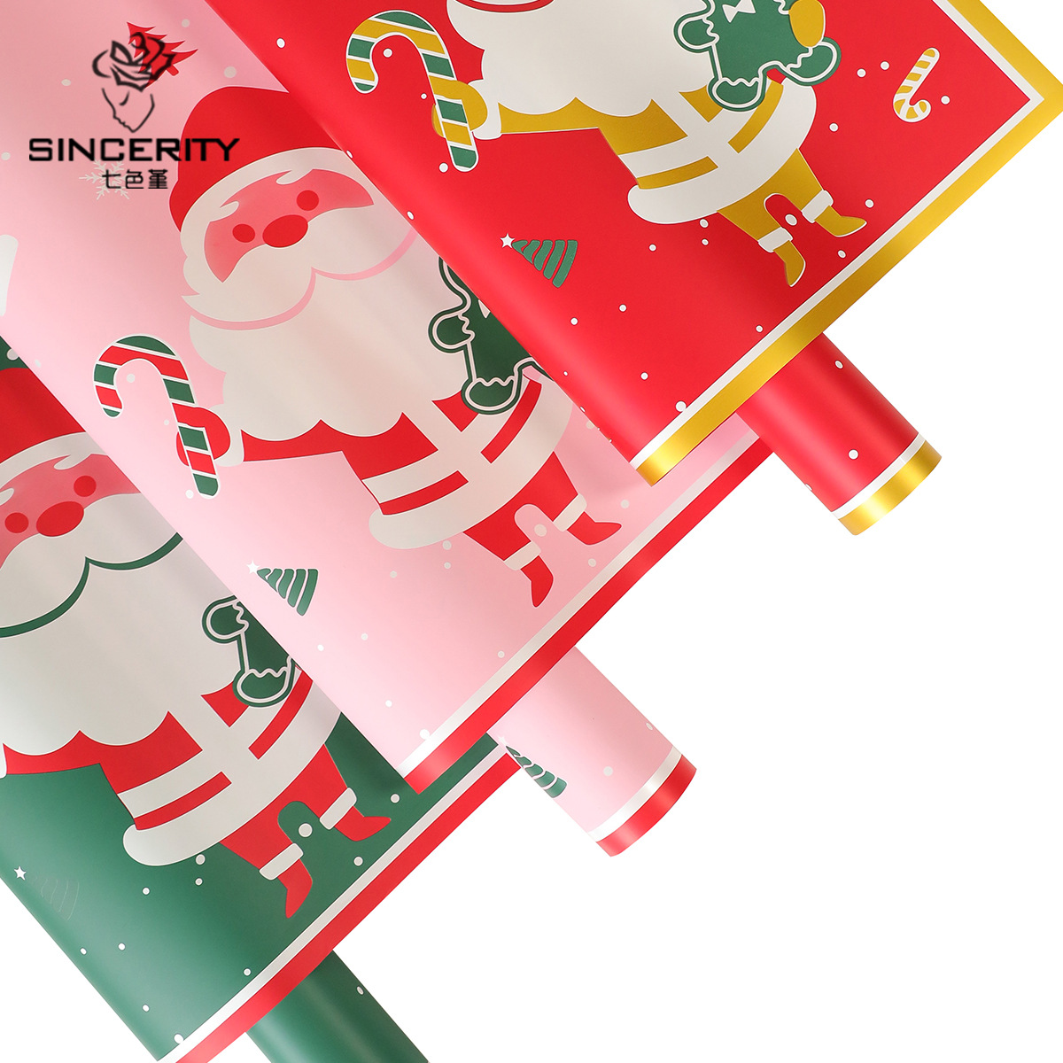 Papel OPP Impermeable para Envolver Flores para Navidad y Florería image 1