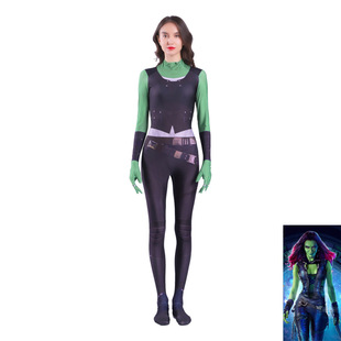Halloween Costume Adult Guardians of the Galaxy Camorra Romance Hero Cosplay Comic Suit