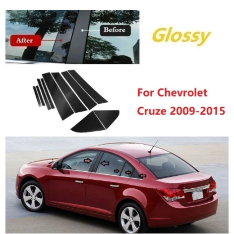 Подходит для отделки окна автомобиля Chevrolet Classic Cruze ChevroletCruze2009-2015 наклейки на центральную колонку