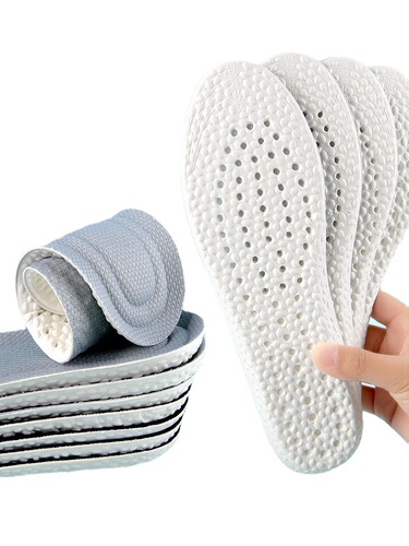 Boost sports insoles that feel like stepping on shit, student military training insoles, deodorant, sweat-absorbent, breathable, shock-absorbing, soft elastic insoles
