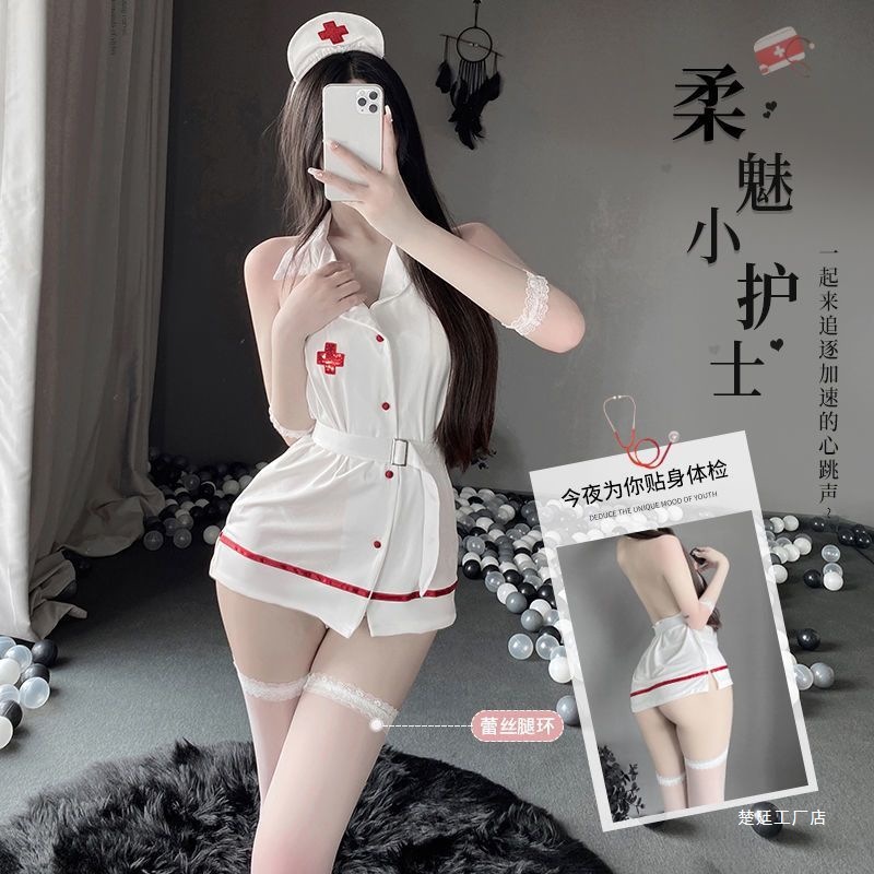 할로윈 롤플레잉 의상 간호사 유니폼 순수한 욕망 의사 드레스 나이트 드레스 정장 도매