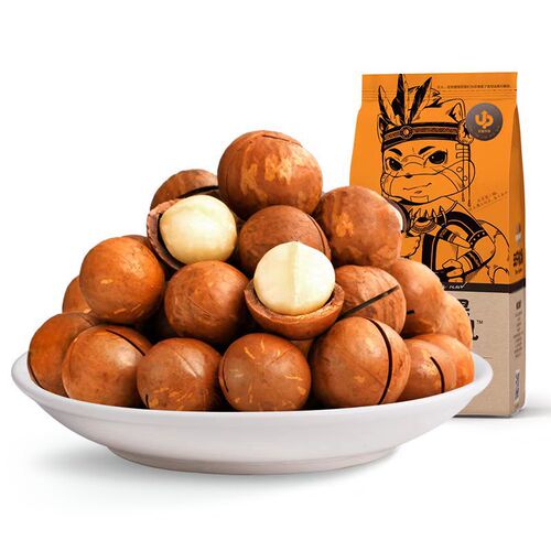 Dropshipping Three Squirrels Macadamia Nuts 120g Creamy Snack Daily Nut Opener
