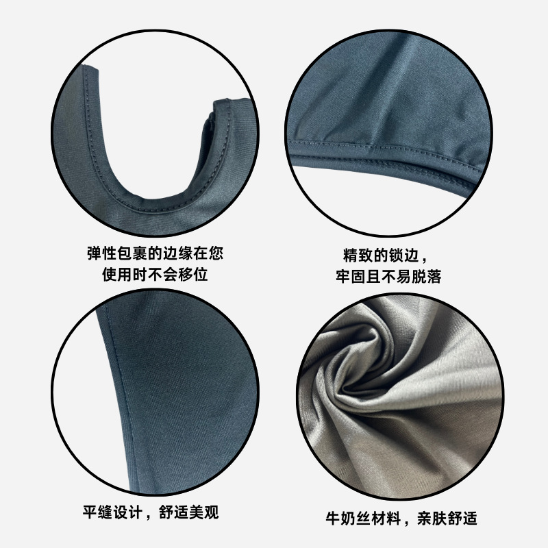 Protección solar de seda de hielo transfronteriza para exteriores, protección facial, capucha, máscara de ciclismo, motocicleta, a prueba de viento, cara deportiva de secado rápido de verano, Gini