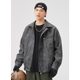 Also check men's American tooling high-end sense PU leather coat 2025 spring and autumn new Maillard suede jacket