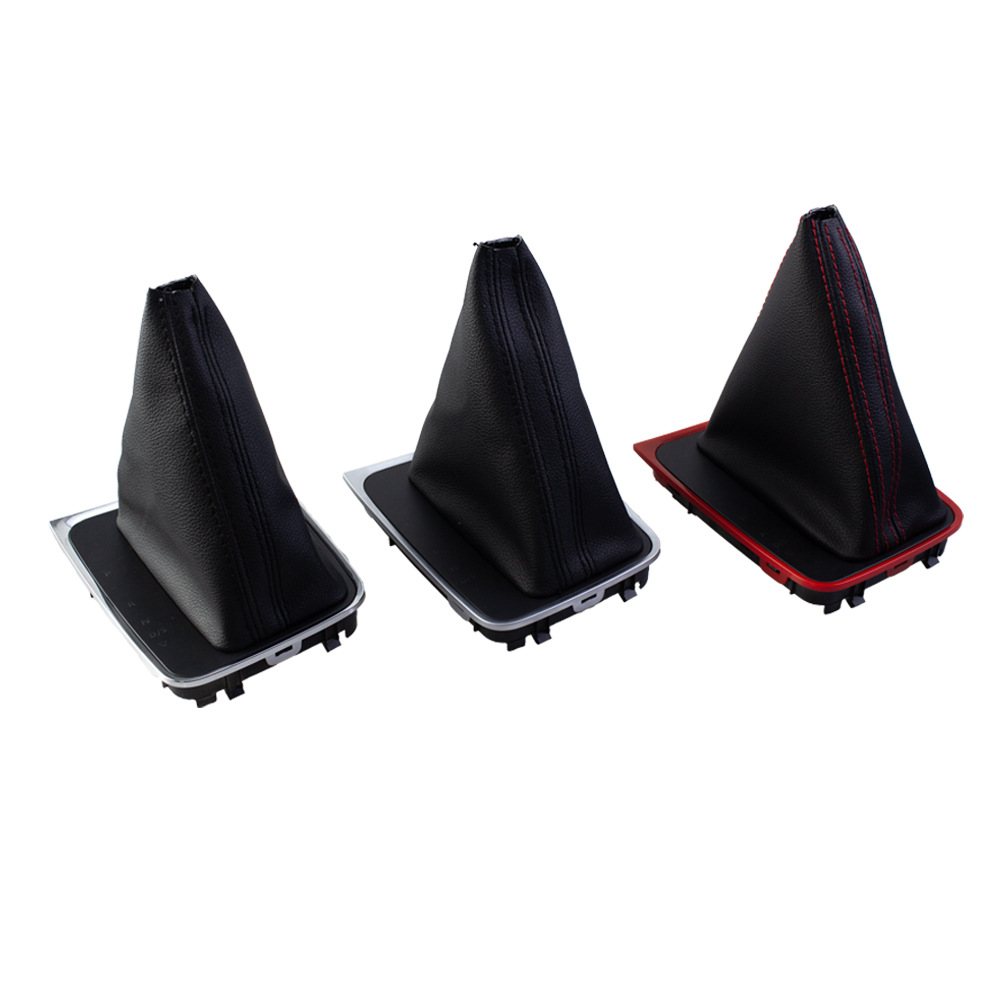 Accesorios de polvo de palanca de engranajes de cambio automático para Volkswagen Golf 7