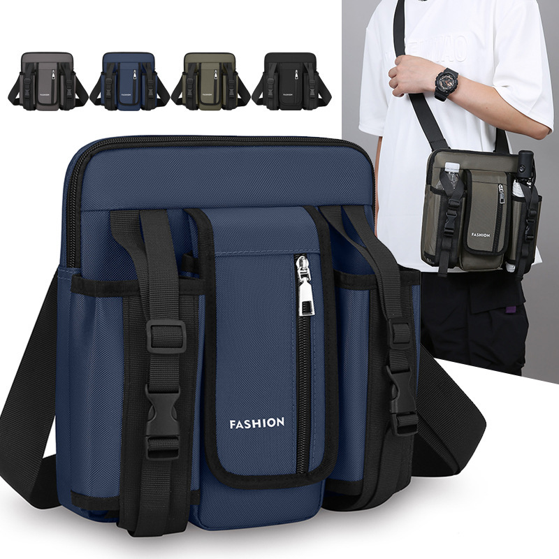 New Multifunctional Crossbody Shoulder Bag for Middle-Aged and Elderly People, Suitable for Travel and Sports, Large Capacity 8009 with Water Bottle and Umbrella Pocket New Multifunctional Crossbody Shoulder Bag for Middle-Aged and Elderly People, Suitable for Travel and Sports, Large Capacity 8009 with Water Bottle and Umbrella Pocket