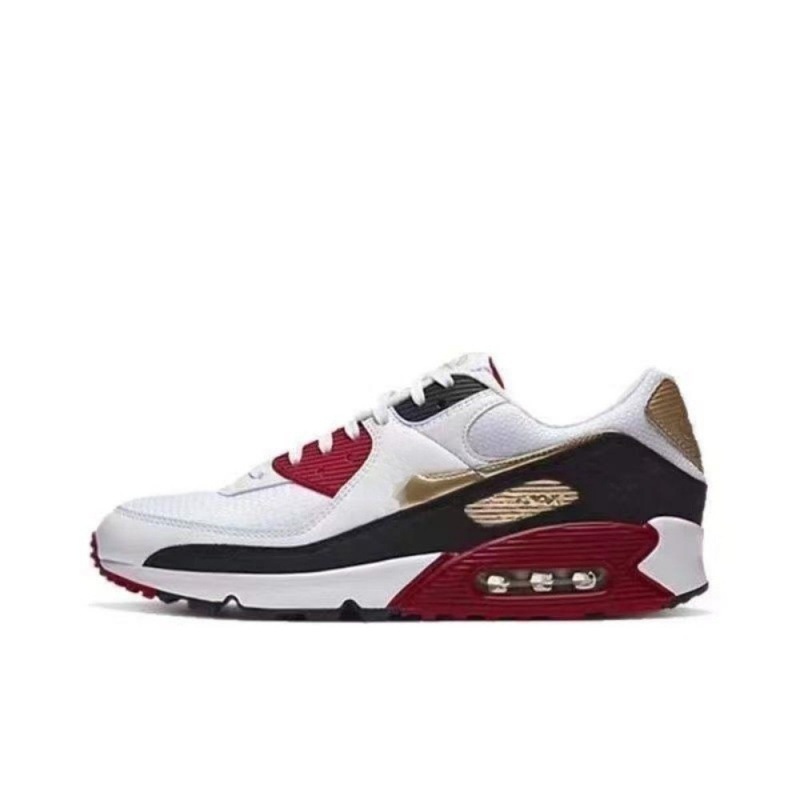 莆田靴Air Max 90復古エアマット靴ネット面通気耐摩耗性男女レジャー運動ランニング靴対外貿易|undefined