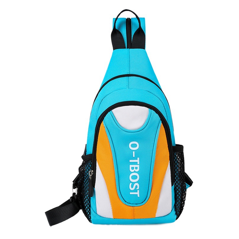 Cross-border nuevo ocio al aire libre multifuncional hombro crossbody mochila de las mujeres Oxford tela crossbody hombres bolsa de pecho