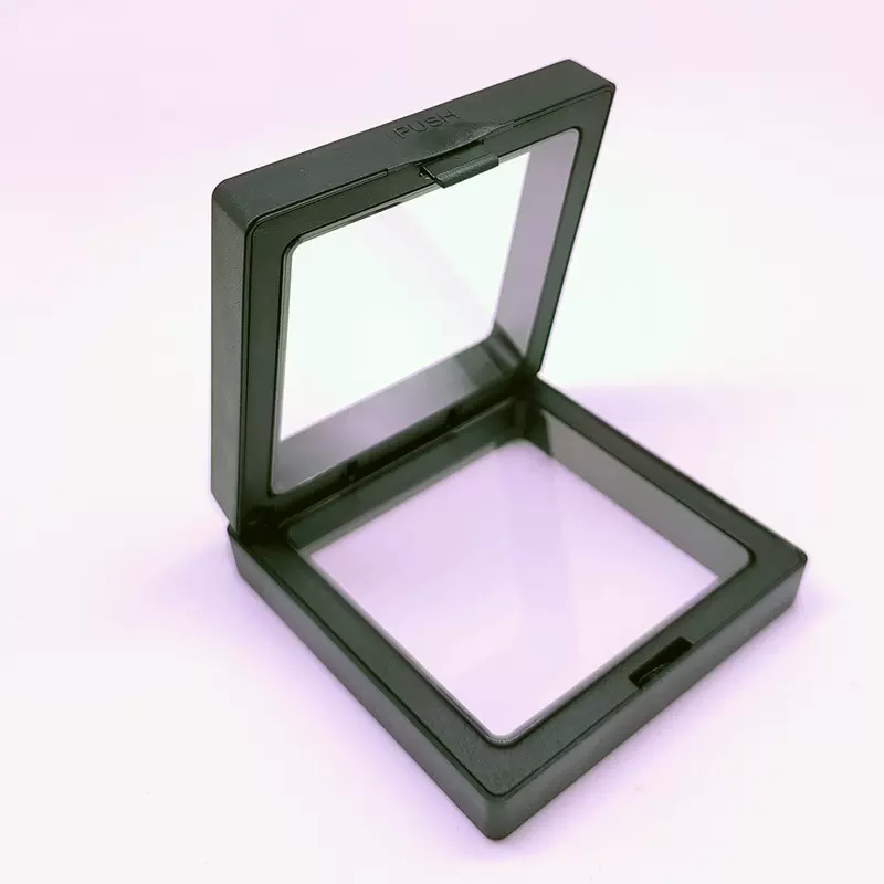 透明膜盒珠宝戒指盒手镯悬浮pe薄膜盒子收纳盒防氧化pe膜收纳盒