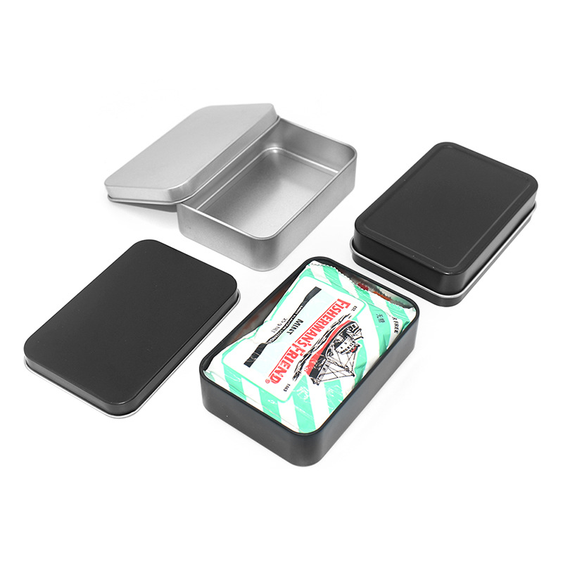 长方形马口铁盒批发开窗骰子塔罗牌丝巾首饰盒铁盒玩具卡包方形盒