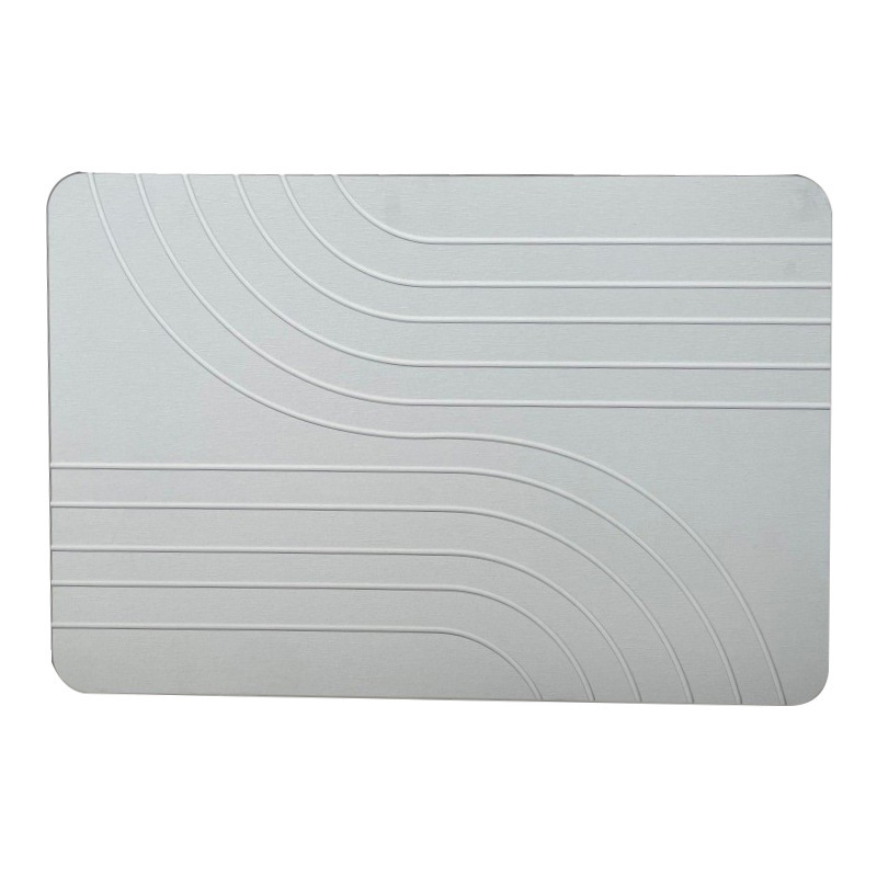 Alfombrilla de piso transfronteriza para baño Alfombrilla de grabado absorbente para el hogar Alfombrilla de diatomeas de barro duro de secado rápido Alfombrilla de baño de tierra de diatomeas image 8