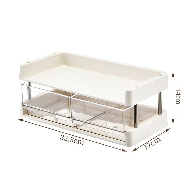 Storage rack-second floor (2 small boxes)