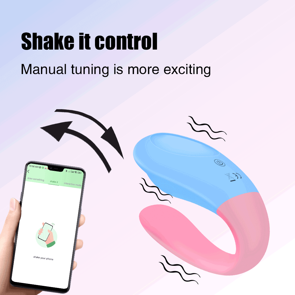 Wibrowator sterowany aplikacją z pilotem dla kobiet_voghion.com