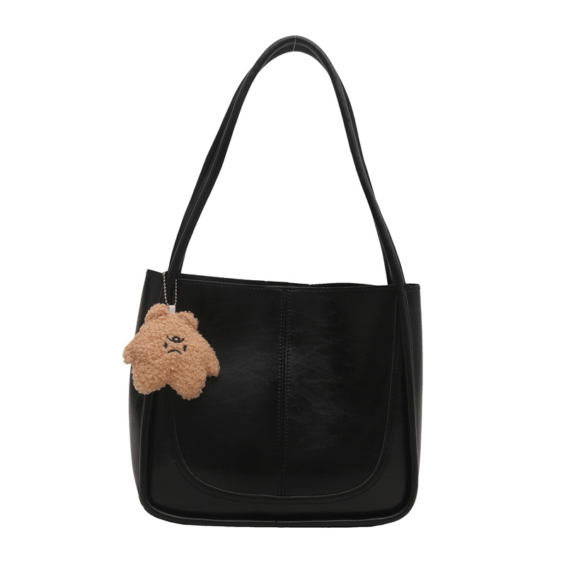 Bolsos populares para mujer 2024 otoño e invierno nuevo estilo coreano retro de gran capacidad para viajar en clase bolso de hombro bolso de moda