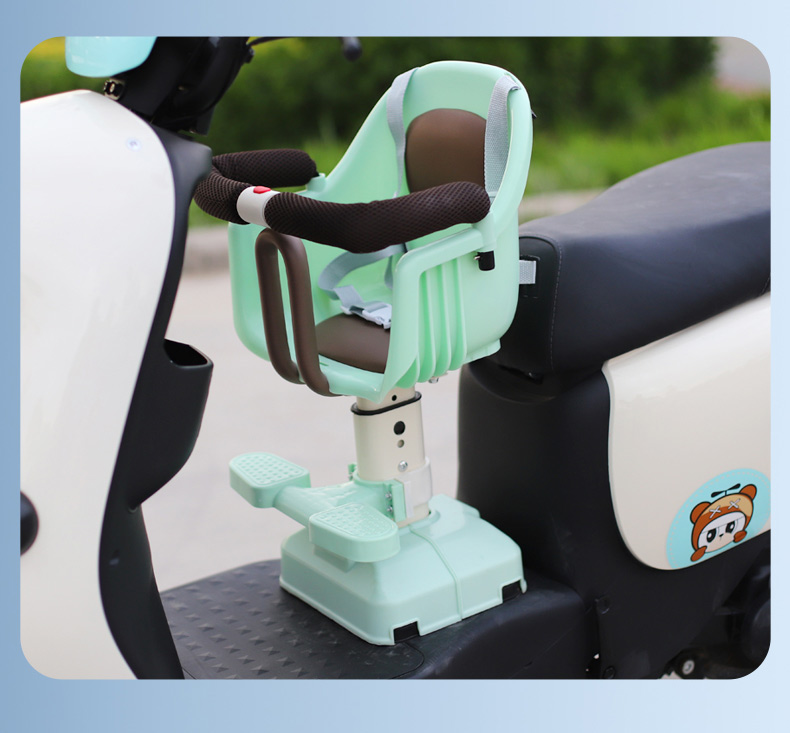 Yadi Emma Electric Car Kids Seat Front Battery Car Baby Seat Motorcycle Baby Kids Safety Chair