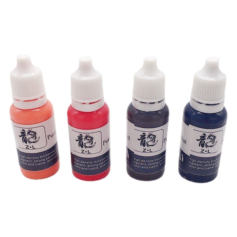 Zl Tattoo Practice Color Korean Semi-Permanent Eyebrow Tattoo Embroidery Eyebrow Bleaching Lip Eyeliner 18 ml Color Emulsion Classy Eyebrow Eye Lip