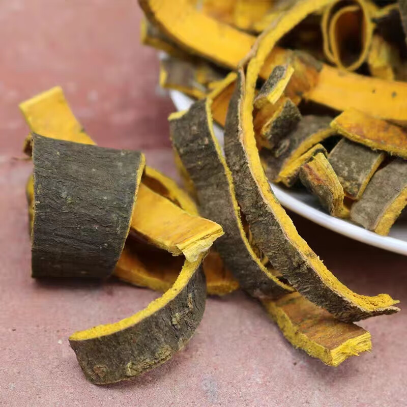 Dried Phellodendron Bark Huang Bai 500g Sichuan Source Traditional TCM Herb for Decoction and External Wash preparation