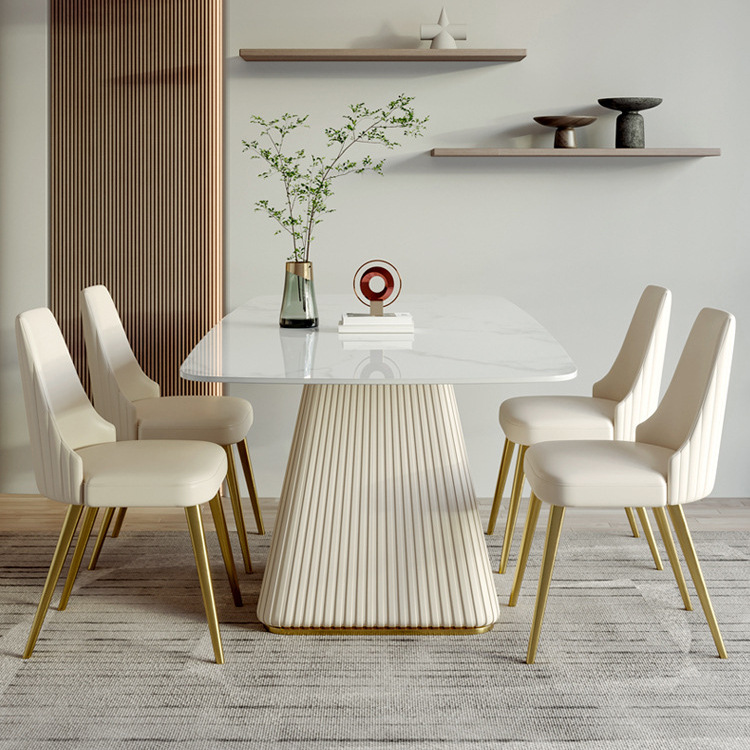 Juego de Comedor de Piedra Sinterizada Desmontable para Comedor image 5