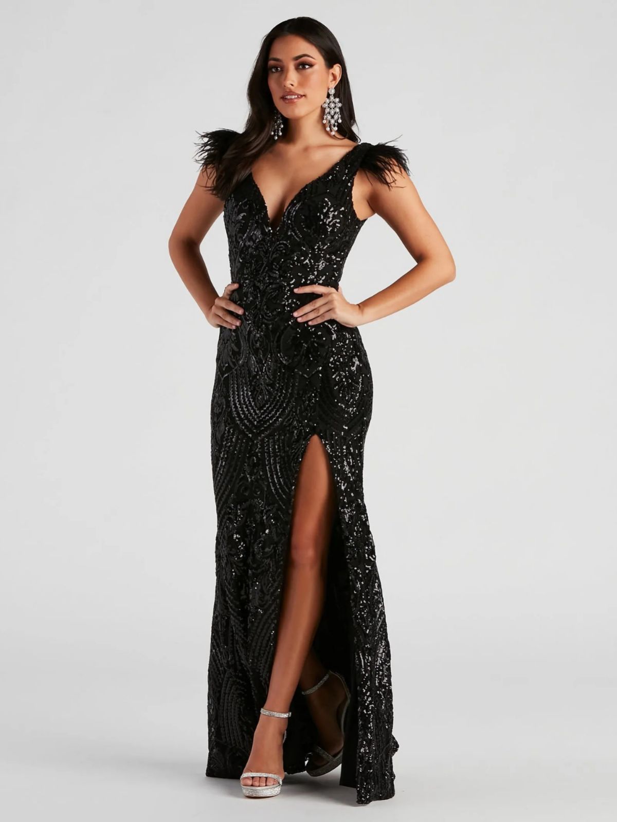 Vestido de Noche Elegante de Lentejuelas de Alta Densidad, Ajustado, Nuevo Estilo de Verano, para Banquetes, Estilo Ligero y Lujoso