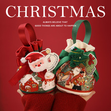 平安果包装平安夜苹果圣诞节礼物糖果礼盒布袋礼品袋包装袋小袋子