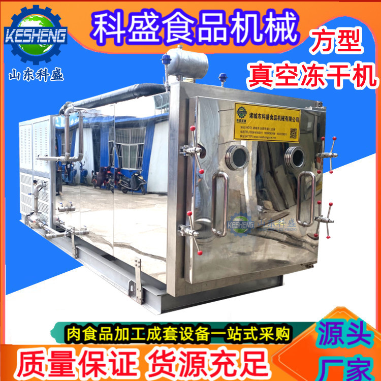 全自动水果片冷冻干燥机 低温真空冻干机 真空食品果蔬冷冻设备