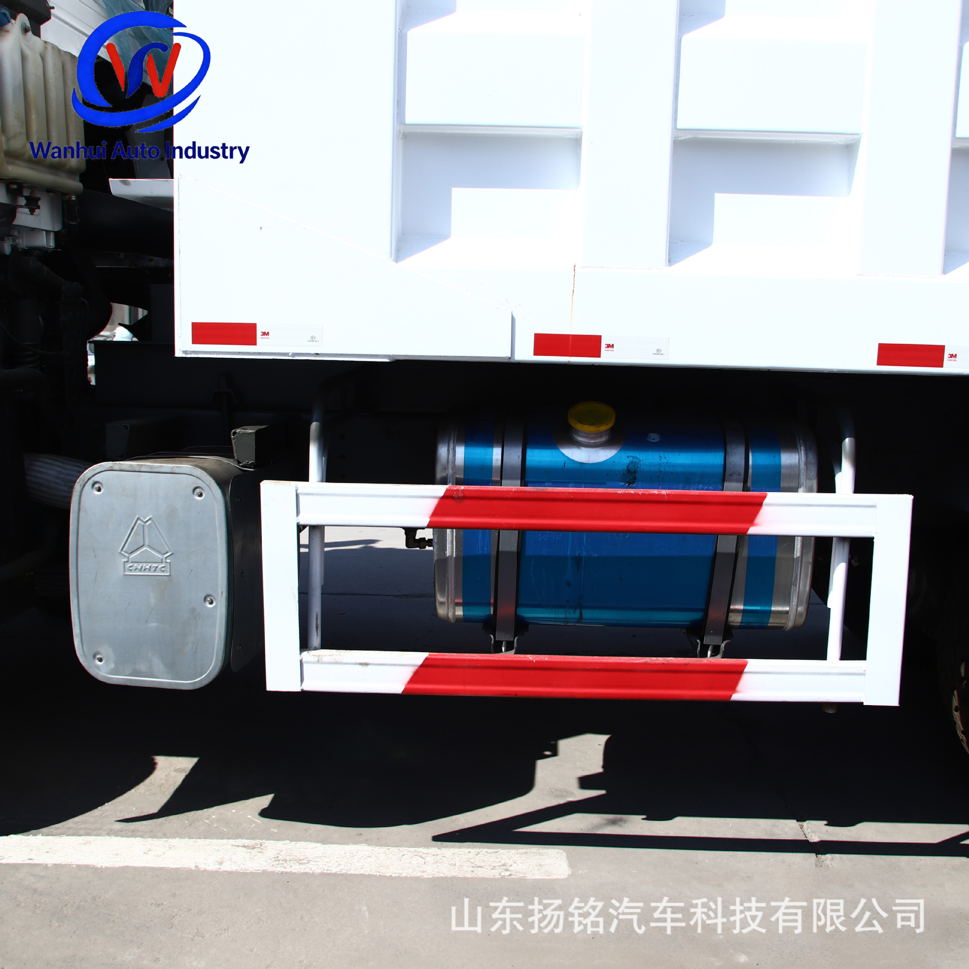 Howo 6×4 White Refurbished Dump Truck, Almost New, Overseas Version, Engineering Transport Dump Truck