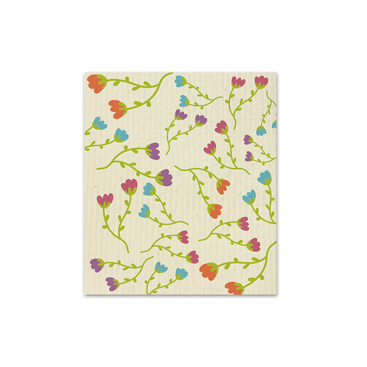 간단한 꽃 반복 그림 4