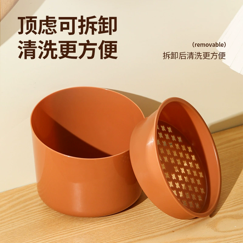 Bucket, tea set with accessories, filter, garbage can