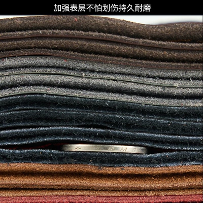 cover head layer cowhide: Steering wheel cover
