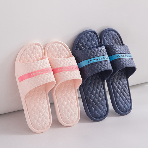 Home slippers Soft home summer home slippers women indoor and outdoor couple slippers men and women bathroom non-slip wholesale
