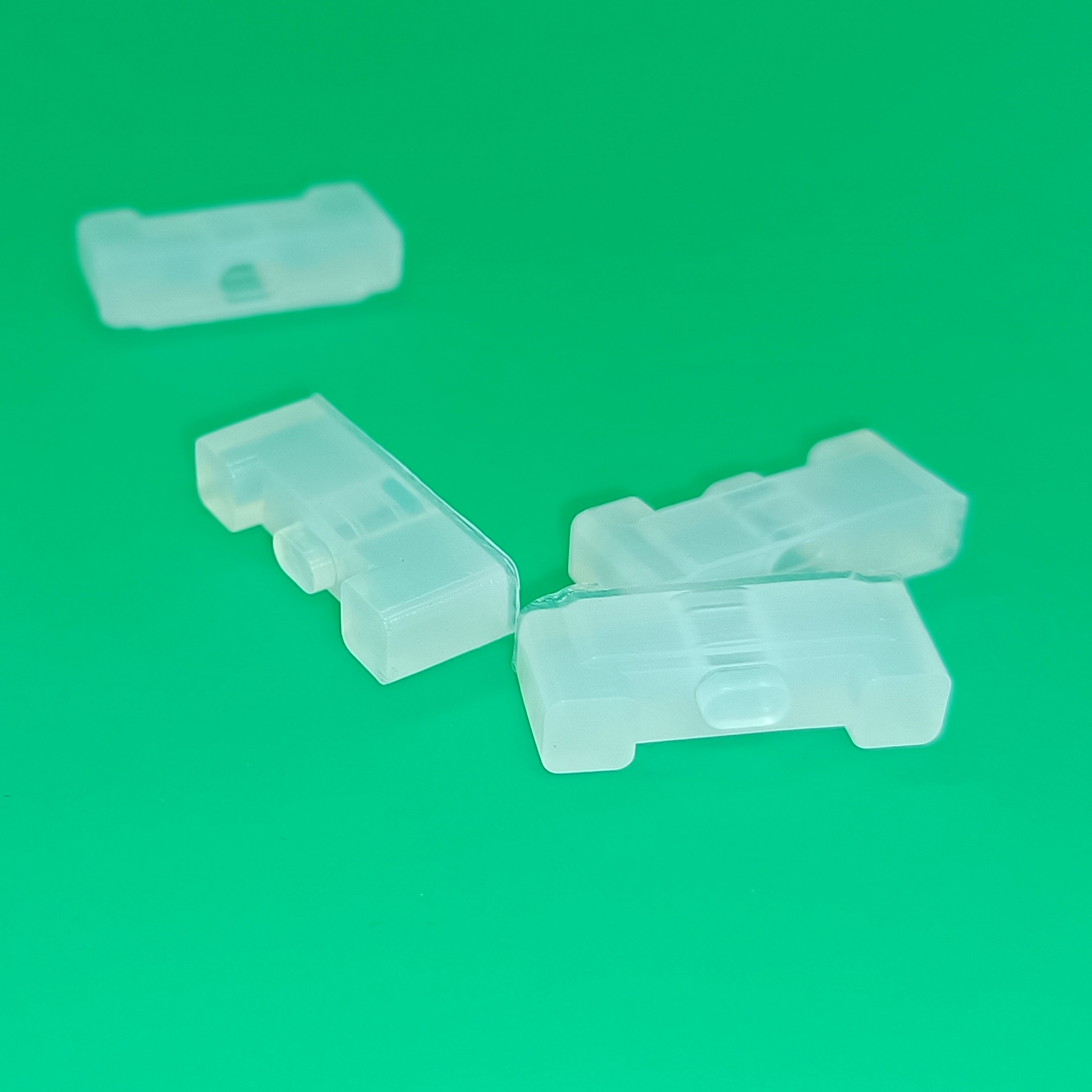 厂家直供硅胶堵头 霓虹灯条硅胶套管灯带堵头 两孔四孔无孔硅胶塞