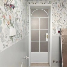 批发卫生间钢窗铁门法式复古门老老门上海厕所门阳台隔断门铝合麦