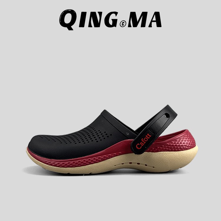 Foreign Trade Men's and Women's Outer Wear Slippers, Non-Slip Soft Sole Breathable Dual-Purpose Clogs, Versatile Anti-Odor Driving Toe-Cap Sandals