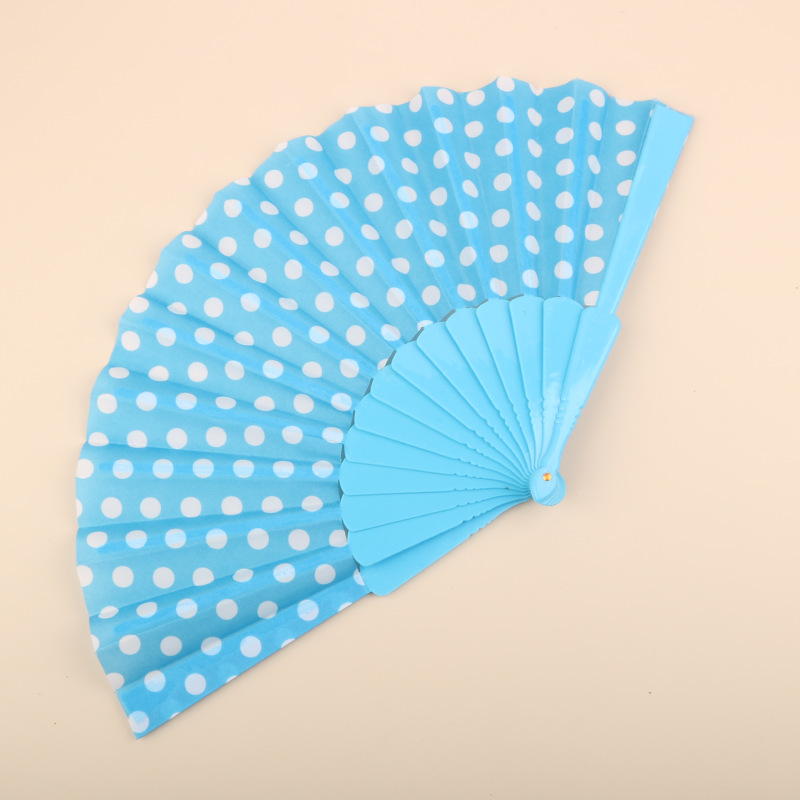 Abanico Plegable de Encaje de Plástico, Estampado, para Danza image 111