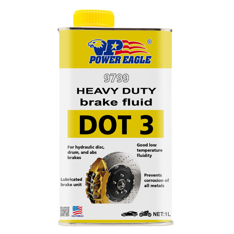 Thunderhawk DOT3 brake fluid is anti-corrosive and anti-rust for the entire system, compatible with rubber seals, does not expand or contract, and provides long-lasting protection
