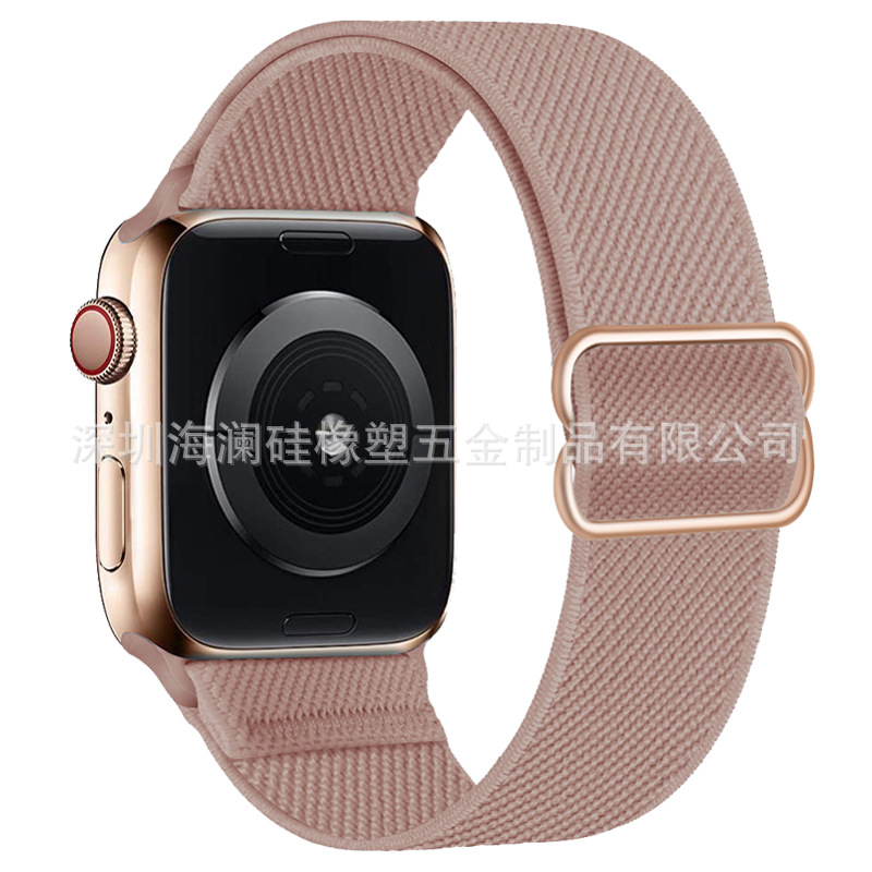 Adecuado para Apple correa de reloj iwatch8 Apple correa de reloj hebilla elástica correa de reloj de nylon