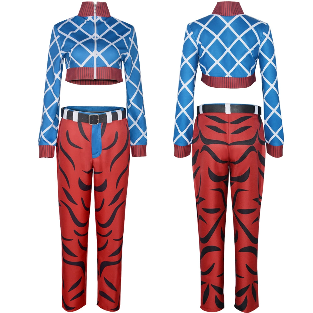 Q-Cross-border Джоджо's Wonderful Adventure Golden Wind COS COS одежда Гадо Масида Косплей Аниме одежда