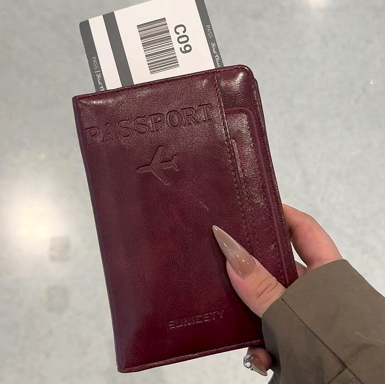 [Viajes] Clip de pasaporte multifuncional, bolso de pasaporte