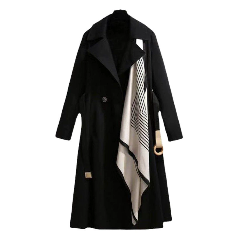 2025 осень-зима новая модная ветровка для женщин больших размеров, укороченная женская куртка, стройнящая, стильная, молодежная