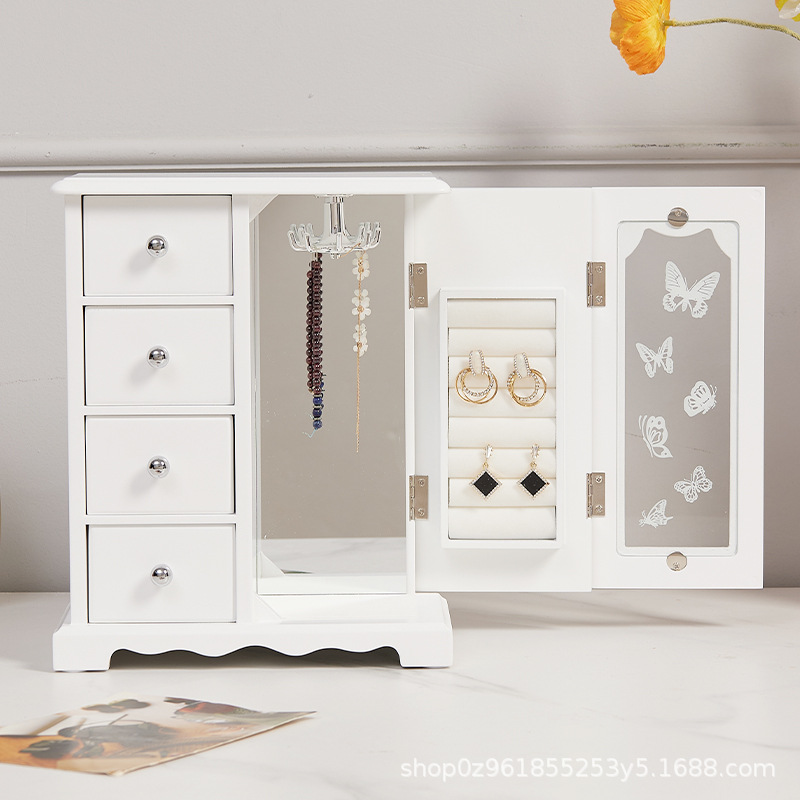 Retro wooden storage system