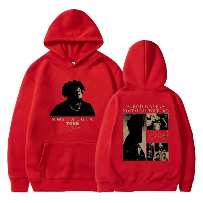 [Código europeo transfronterizo] Rod Wave Merch 2023 Nostalgia Tour Hoodie