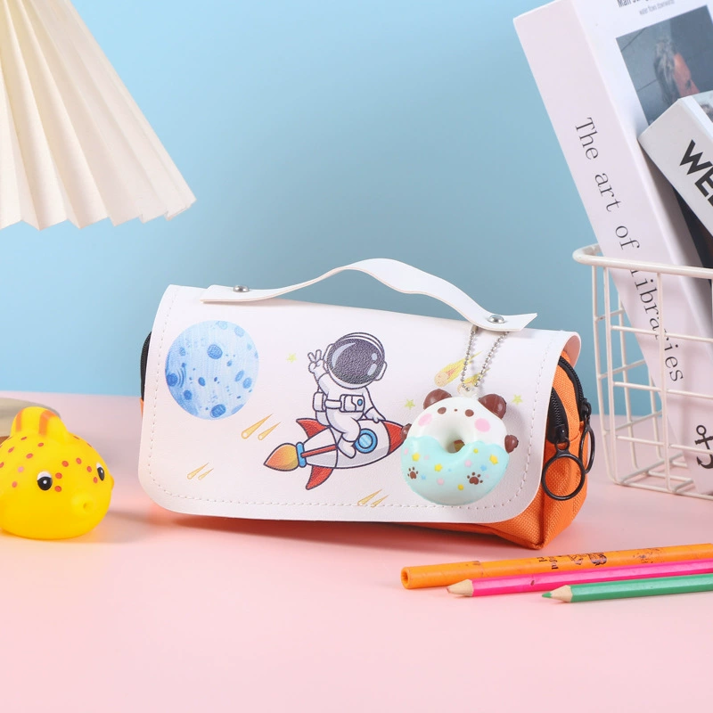 Astronaut, capacious pencil case, cute storage system for elementary school students, wholesale