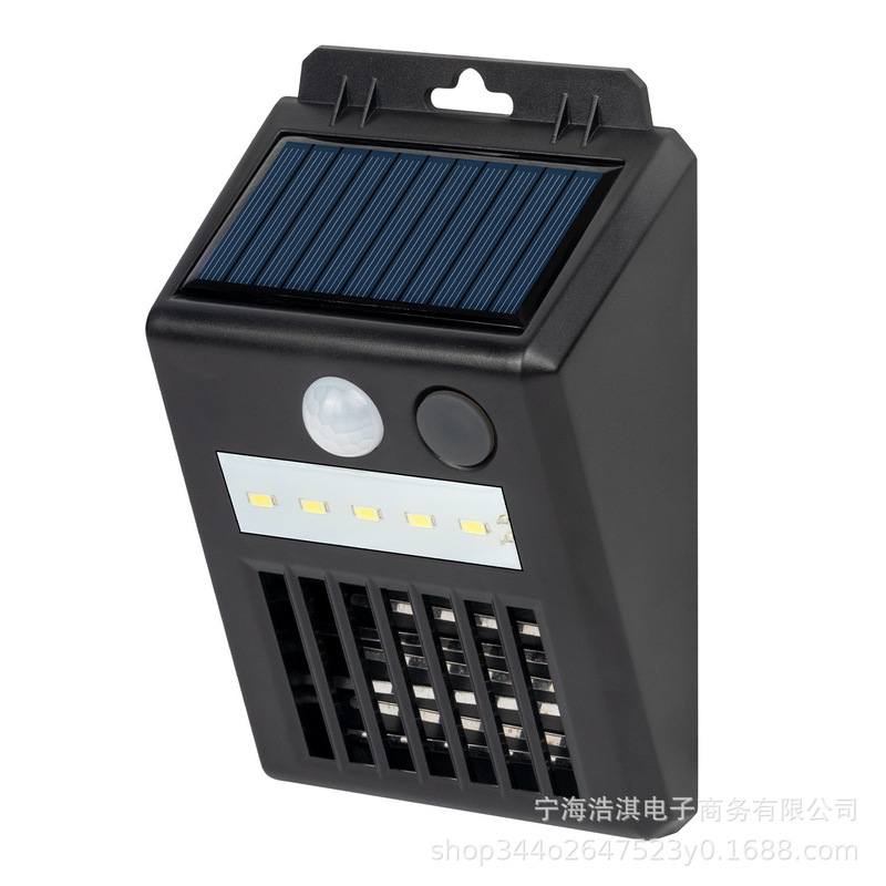 クロスボーダー新しい LED ソーラーウォールランプ蚊キラーランプ機能人間のインテリジェントセンシング屋外中庭ウォールランプ家庭用|undefined