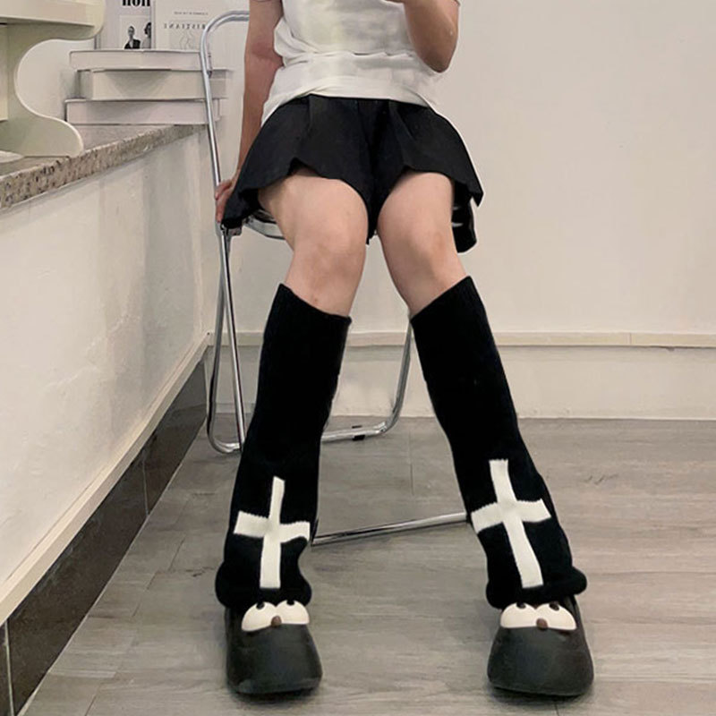 Women's Casual Solid Color Polyacrylonitrile Fiber Rib-knit Over The Knee Socks A Pair display picture 1