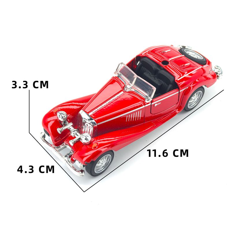 Cross-Border Foreign Trade 1:38 Scale Alloy Vintage Car Model 500K Static Collectible Gift Cake Decoration Cross-Border Foreign Trade 1:38 Scale Alloy Vintage Car Model 500K Static Collectible Gift Cake Decoration