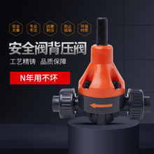 UPVC阀PVC背压阀DN15/20/25直插式单向阀加药装置计量泵