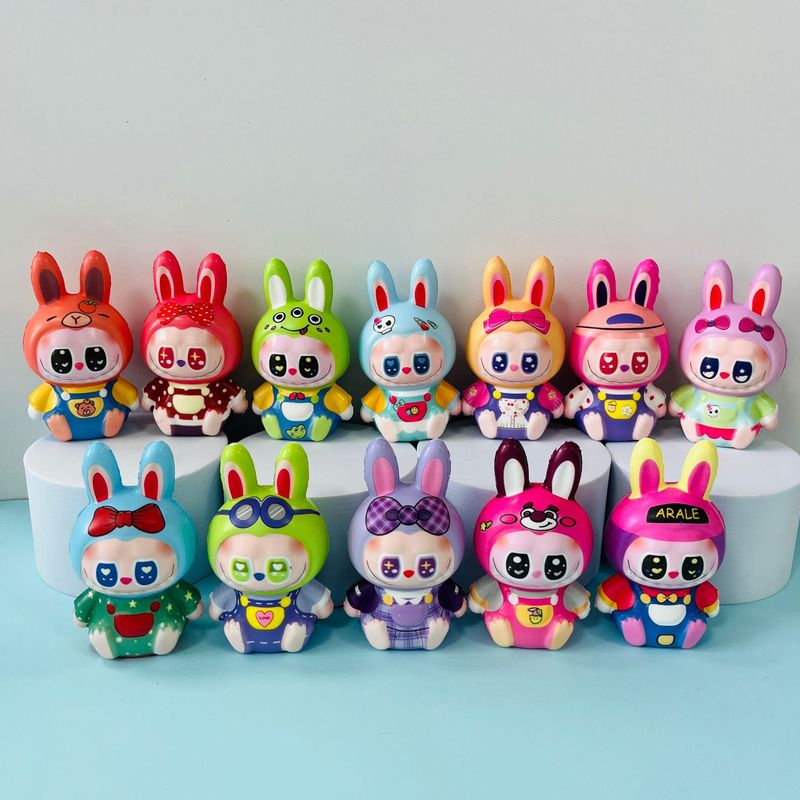 Douyinの人気ラブブ ピンチラブブ PU スローリバウンド減圧アーティファクト リリースストレス装飾品卸売|undefined