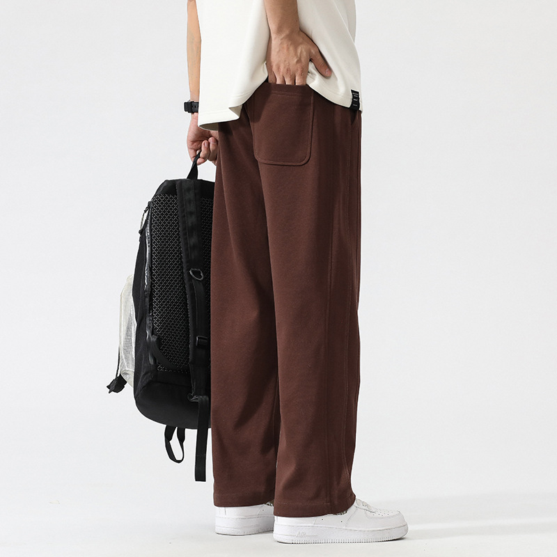 2024 sommer Neue Casual Hosen männer Lose Plus Größe Einfache und Vielseitige Gerade Bein Hosen_voghion.com