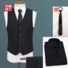 Vest, shirt, tie