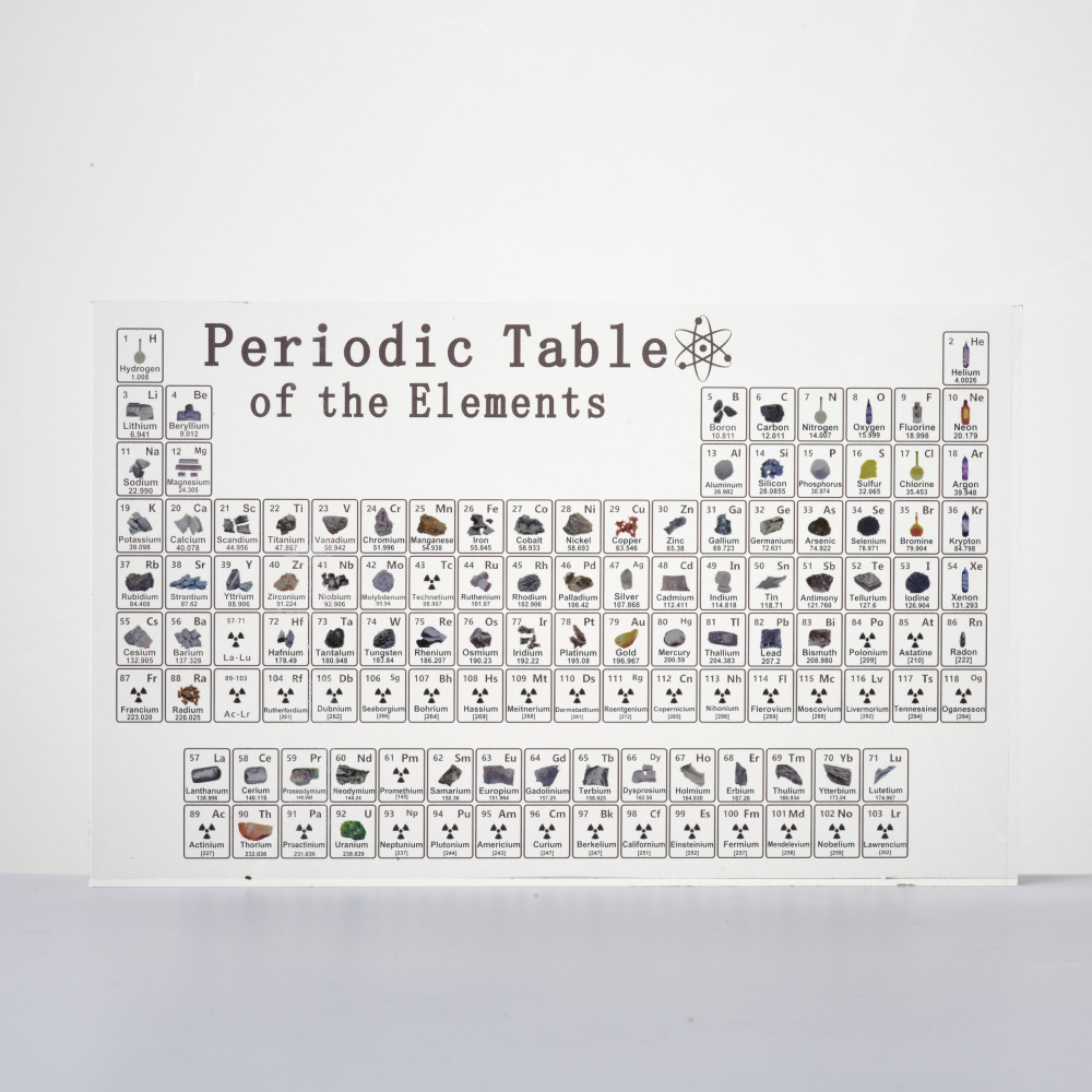 200*125*24mm 대형 투명 아크릴 (흑백 인쇄)